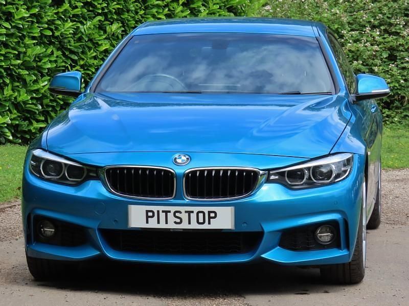 Used BMW 420 M Sport 184 HP (135 kW) 2019 Snapper rocks blue metallic Coupe