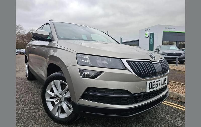 Beige Used 2018 Skoda Karoq SE SUV | £11,795 (Good price) - Image 1/4