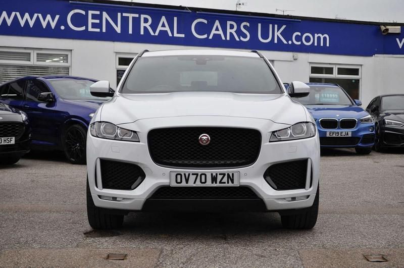 Used Jaguar F-Pace Chequered Flag 240 HP (176 kW) 2020 White SUV