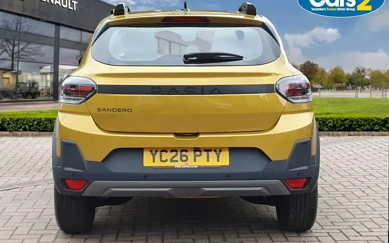 New Dacia Sandero Extreme 110 HP (80 kW) 2026 Yellow Hatchback
