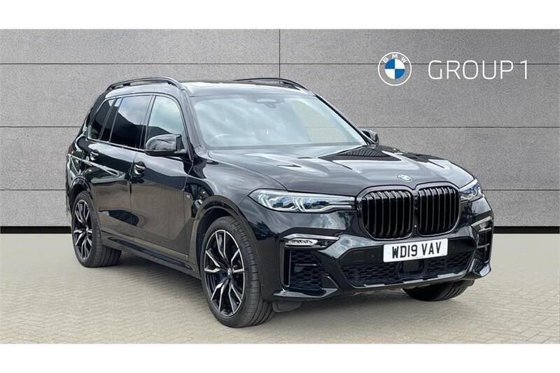 Black Used 2019 BMW X7 M Sport SUV | £48,495 (Good price) - Image 1/4