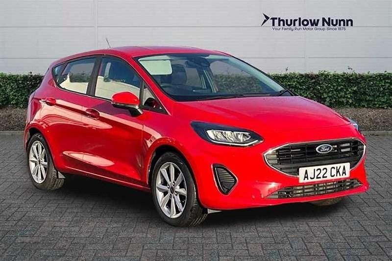 Red Used 2022 Ford Fiesta Trend Hatchback | £10,590 (Good price) - Image 1/1