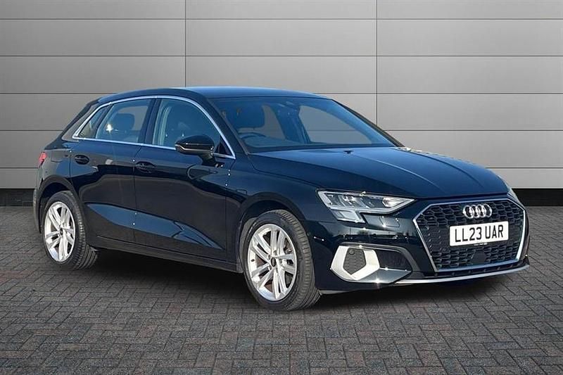 Used Audi A3 Comfort 110 HP (80 kW) 2023 Brilliant black Sedan