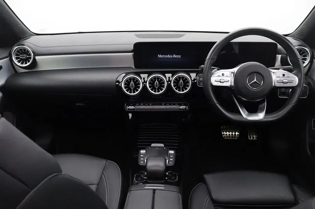 Used Mercedes CLA200 AMG line 2022 White Sedan