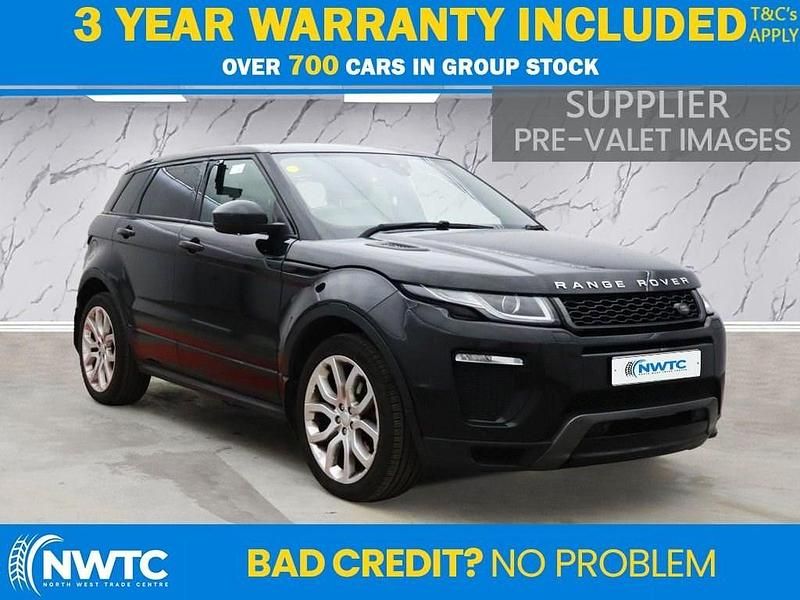 Black Used 2016 Land Rover Range Rover evoque HSE Dynamic SUV | £10,895 (Fair price) - Image 1/4