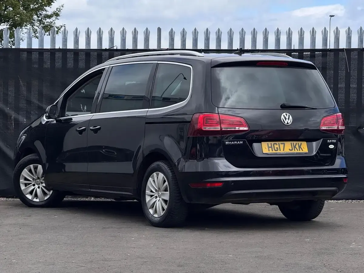 Used VW Sharan SE 184 HP (135 kW) 2017 Black MPV