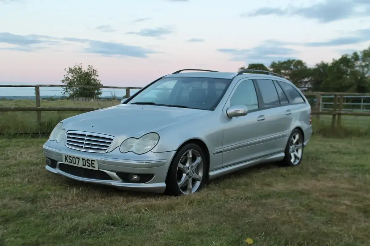 Used Mercedes C220 2007 Silver Estate
