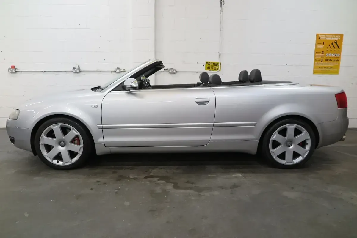 Used Audi A4 Cabriolet 2004 Silver Cabriolet