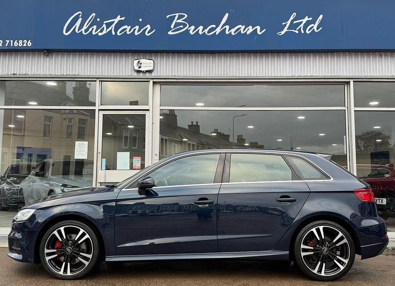 Used Audi A3 Sportback S-Line 2019 Blue Hatchback