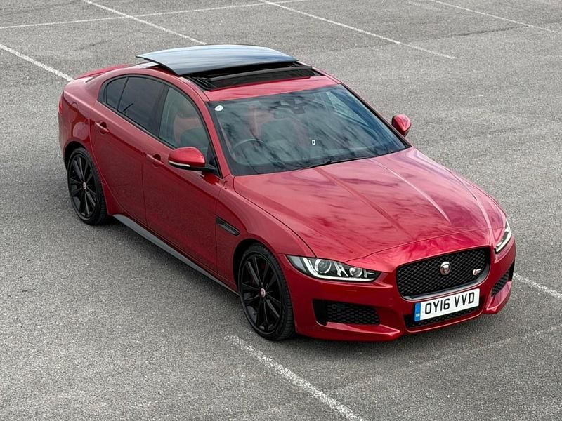 Used Jaguar XE Supercharged 2016 Red Sedan