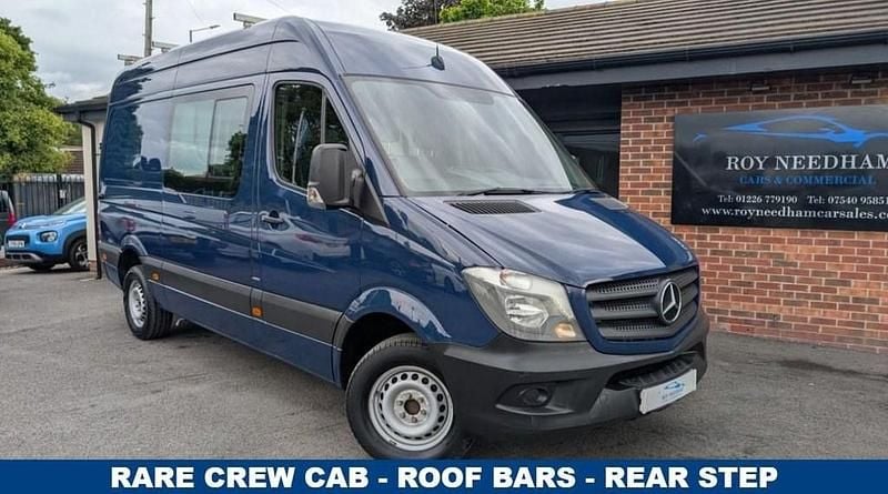Blue Used 2017 Mercedes Sprinter Van | £15,990 (Expensive) - Image 1/4
