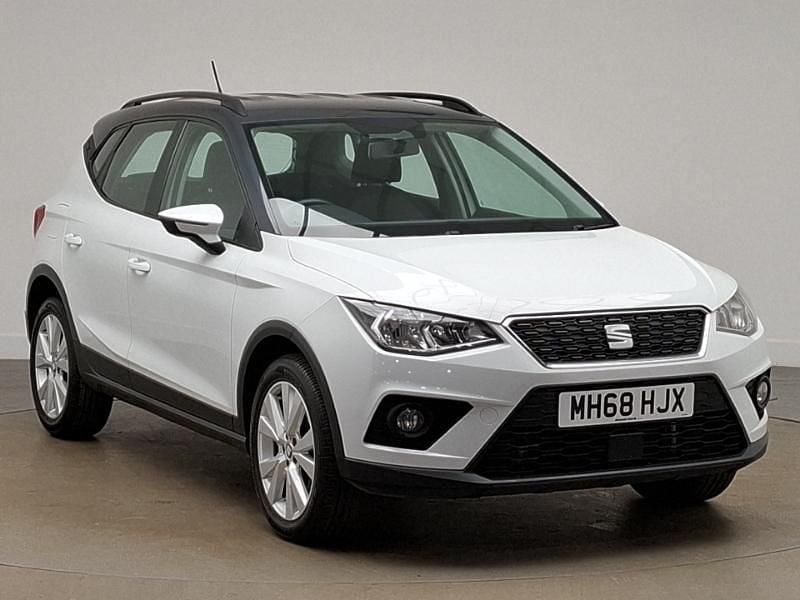 White Used 2019 Seat Arona SE Technology SUV | £10,498 (Fair price) - Image 1/4