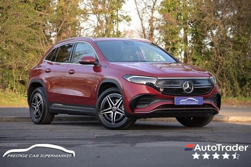 Red Used 2021 Mercedes EQA250 AMG line SUV | £16,299 (Good price) - Image 1/4