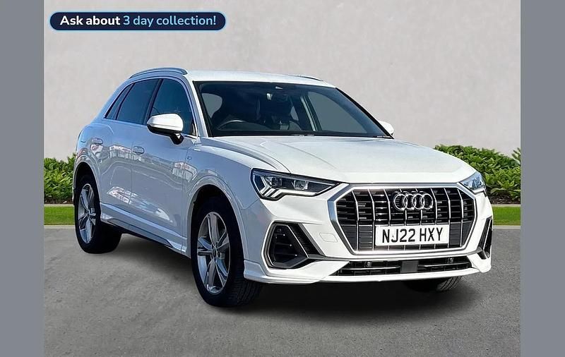 Used Audi Q3 S-Line 150 HP (110 kW) 2022 White SUV