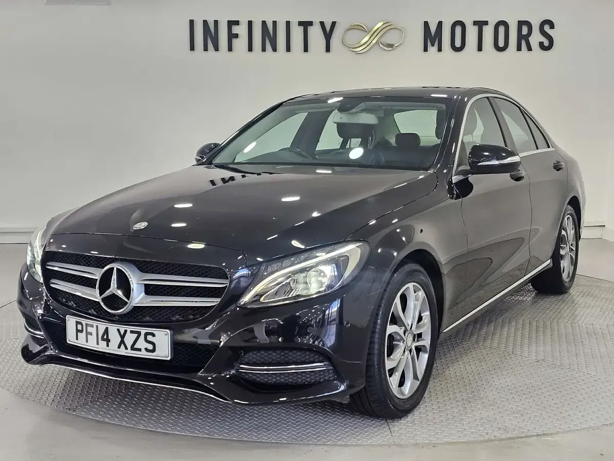 Used Mercedes C220 170 HP (125 kW) 2014 Black Sedan