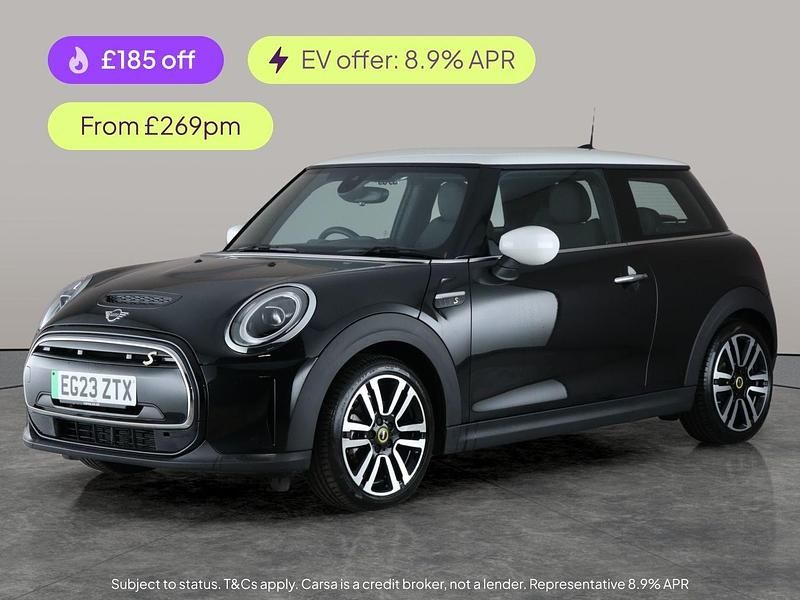 Black Used 2023 Mini Cooper SE Hatch Hatchback | £16,218 (Good price) - Image 1/2