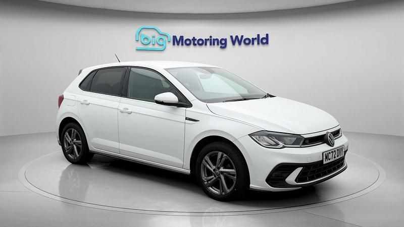 Used VW Polo R-line 94 HP (69 kW) 2023 White Hatchback