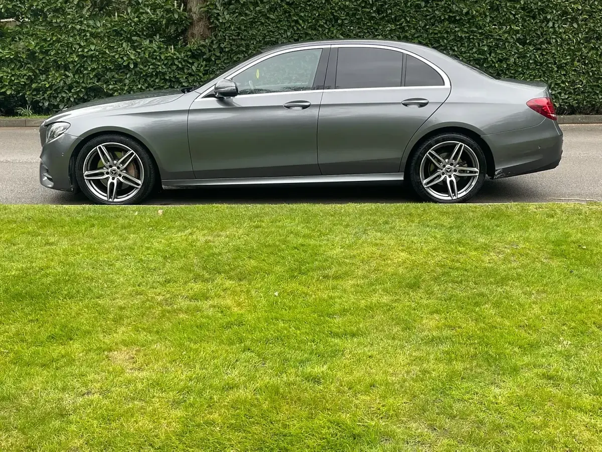 Used Mercedes E220 AMG line 2018 Grey Sedan