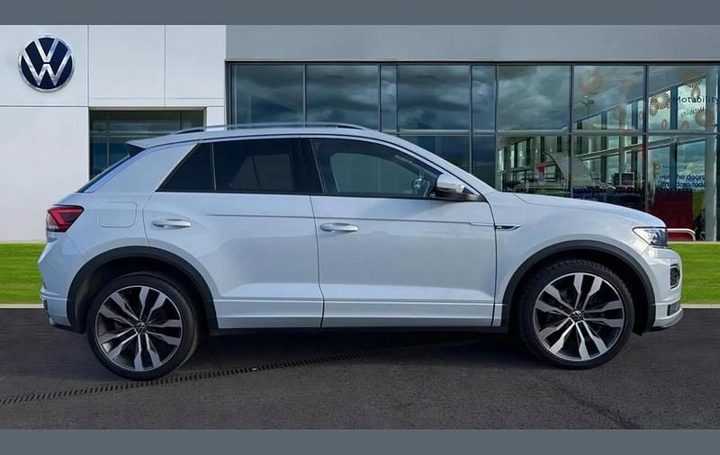 Used VW T-Roc R-line 150 HP (110 kW) 2021 Silver SUV