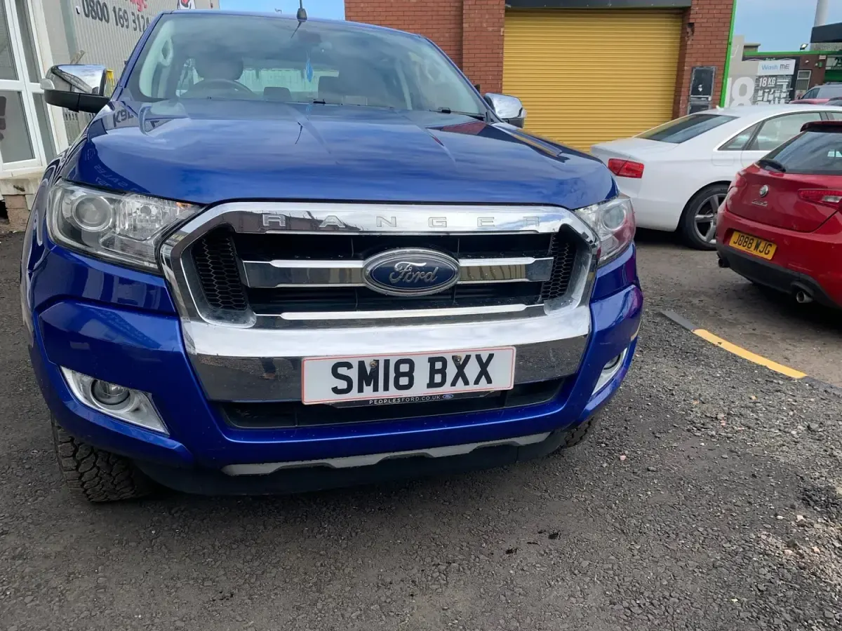 Used Ford Ranger Limited 2018 Blue Pickup