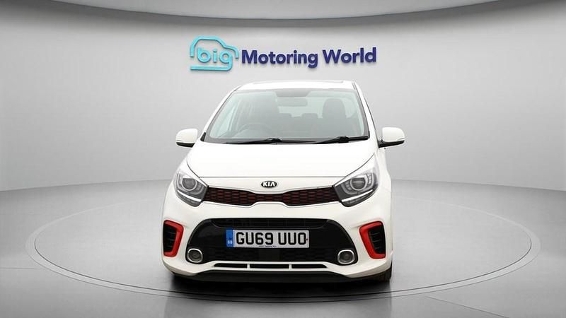 Used Kia Picanto GT-Line S 83 HP (61 kW) 2019 White Hatchback