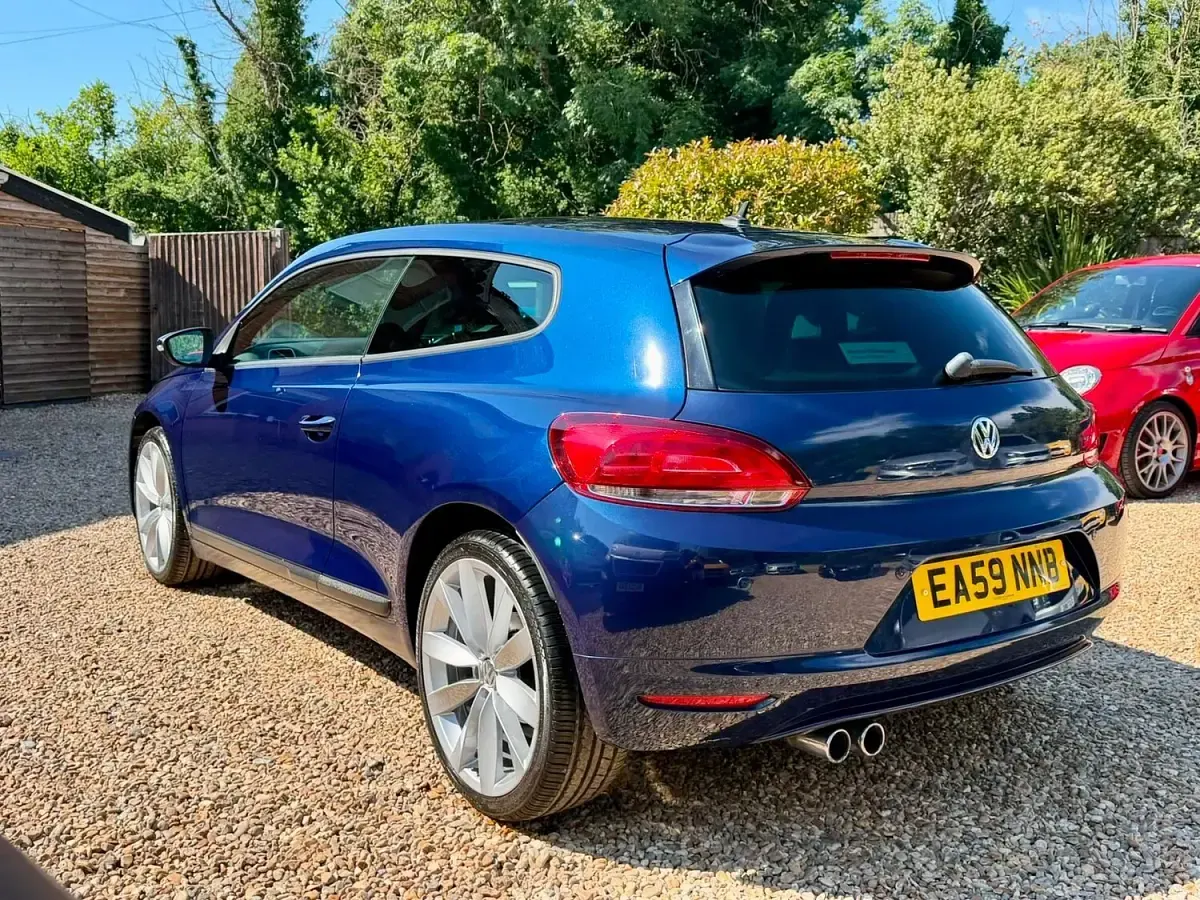 Used VW Scirocco GT 200 HP (147 kW) 2009 Blue Coupe