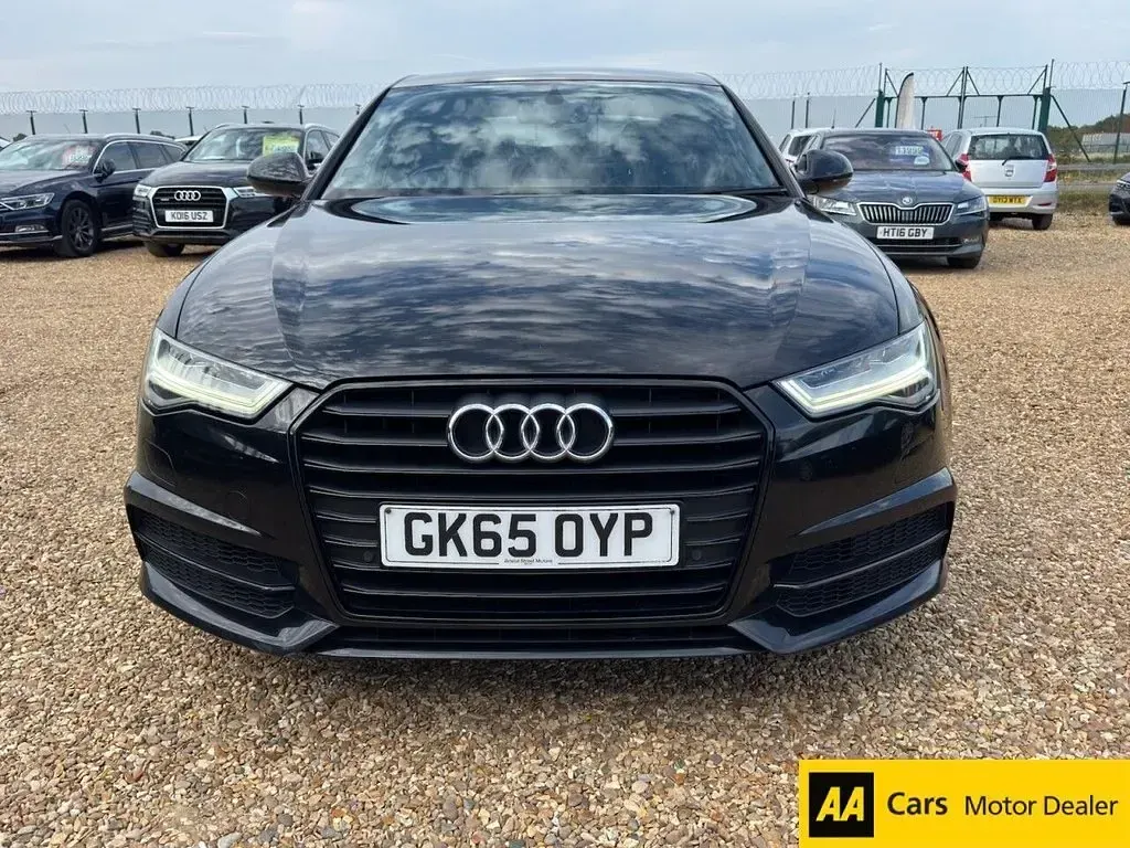 Used Audi A6 Black Edition 190 HP (139 kW) 2015 Black Sedan