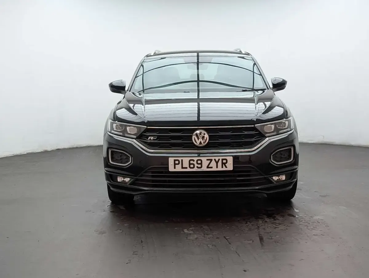 Used VW T-Roc R-line 150 HP (110 kW) 2020 Black SUV