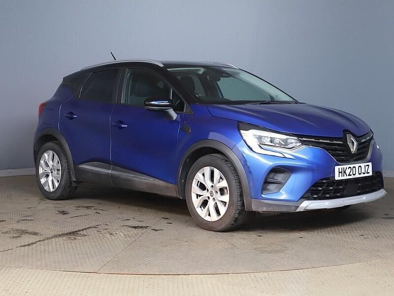 Iron blue with diamond black roof Used 2020 Renault Captur Iconic SUV | £10,995 (A bit pricey) - Image 1/2