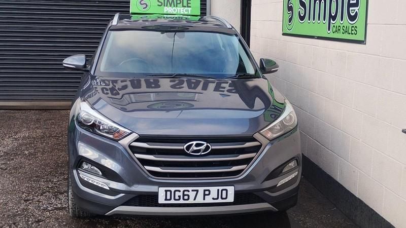 Używany Hyundai Tucson SE 177 KM (130 kW) 2017 Szary SUV