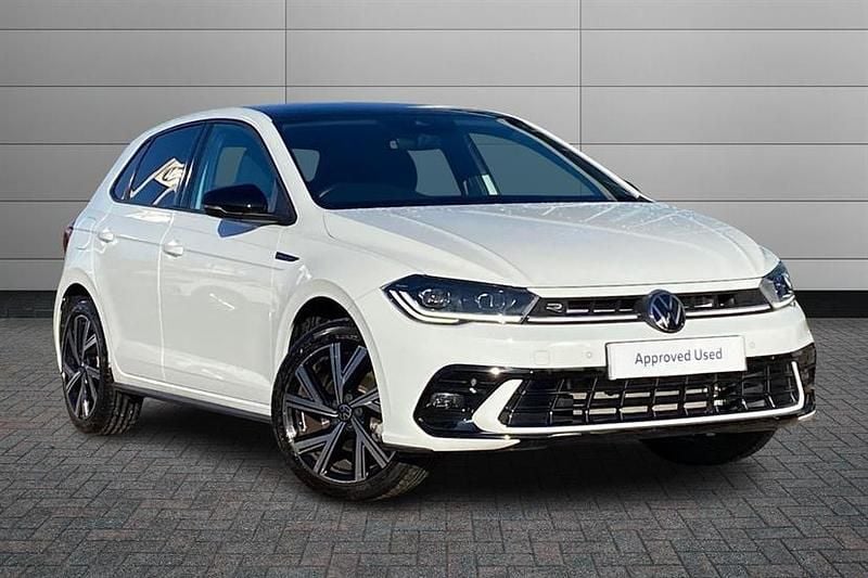 Used VW Polo Black Edition 115 HP (84 kW) 2025 Pure white with black roof Hatchback