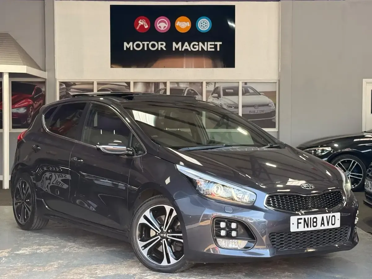 Used Kia Ceed GT-Line S 134 HP (98 kW) 2018 Silver Hatchback