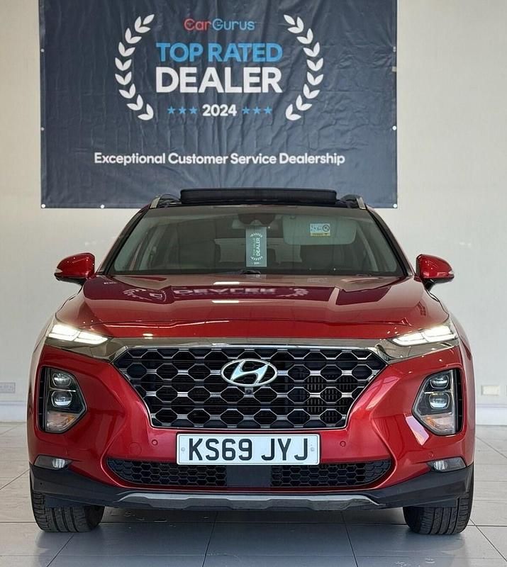 Used Hyundai Santa Fe Premium SE 200 HP (147 kW) 2019 Orange SUV