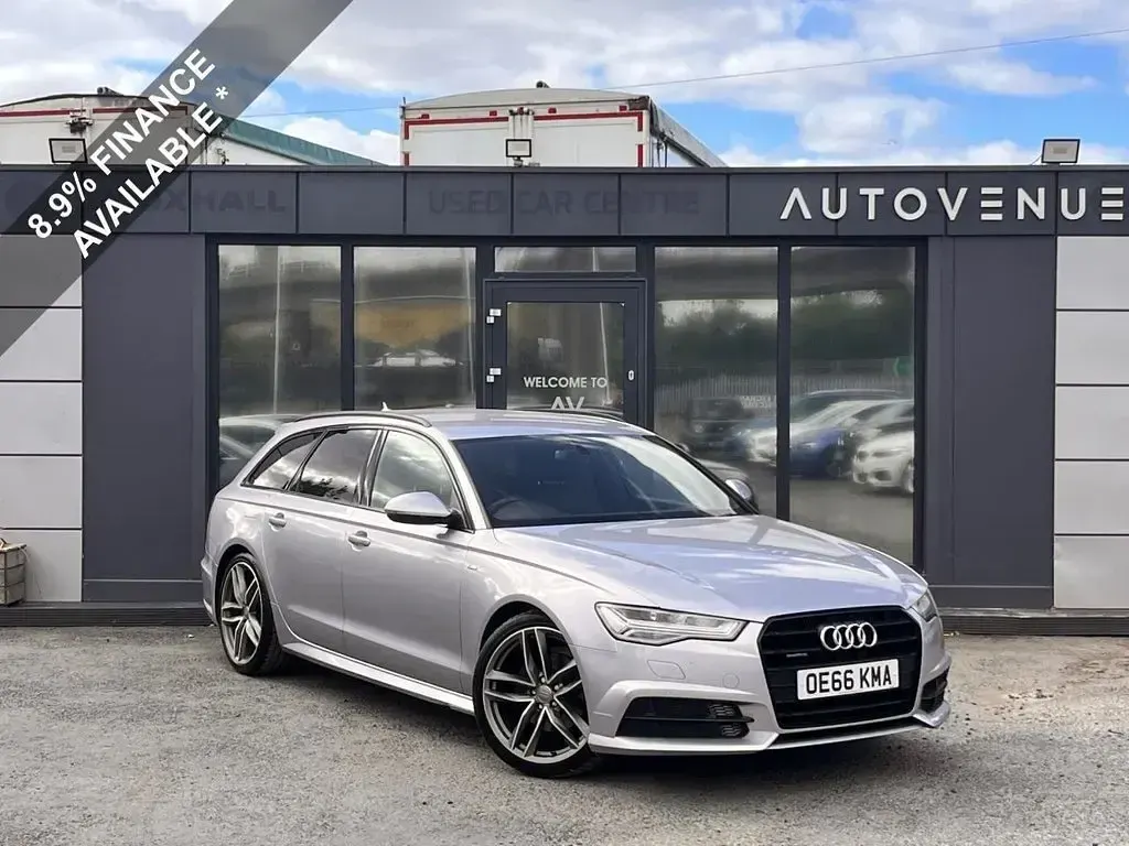 Used Audi A6 Black Edition 190 HP (139 kW) 2016 Silver Estate