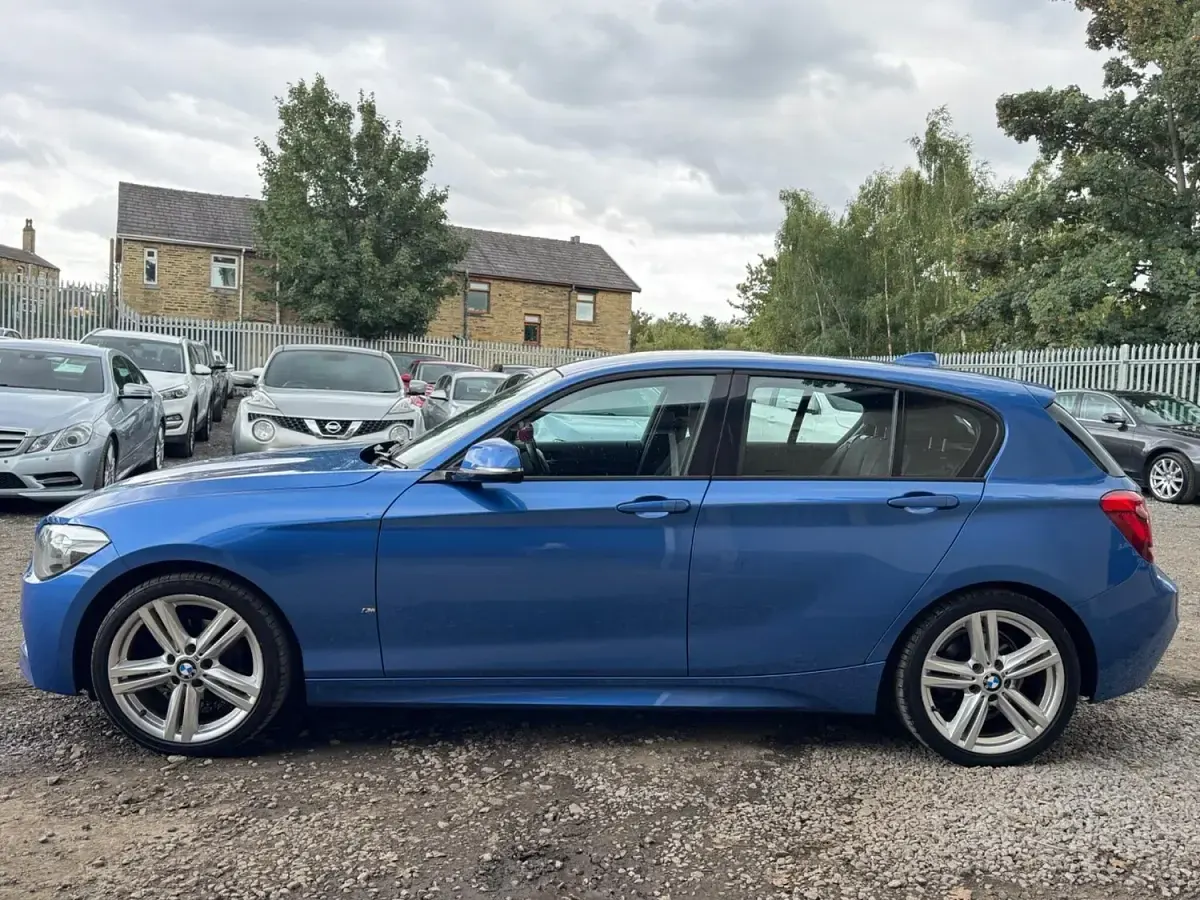 Used BMW 116 M Sport 114 HP (83 kW) 2013 Blue Hatchback