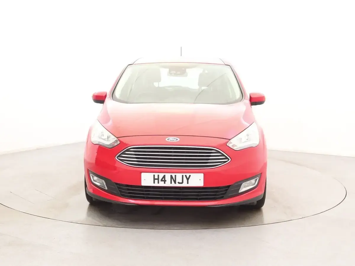 Used Ford Grand C-Max Titanium 125 HP (91 kW) 2019 Red MPV