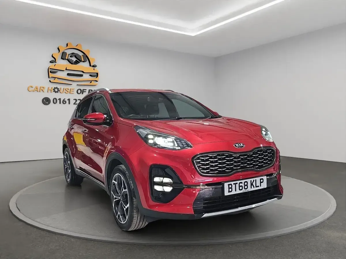 Used Kia Sportage GT-Line 177 HP (130 kW) 2018 Red SUV