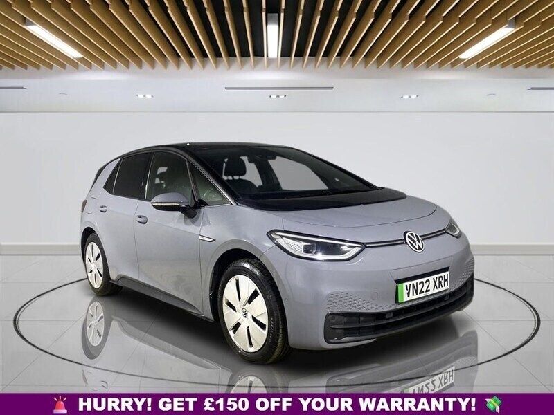 Grey Used 2022 VW ID.3 Pro Performance Hatchback | £13,649 (Fair price) - Image 1/3