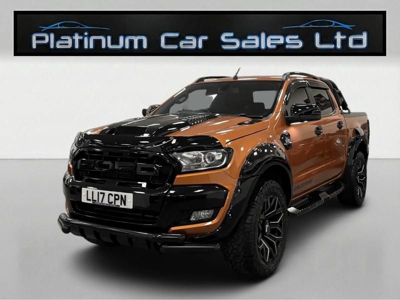 Used Ford Ranger Wildtrack 2017 Orange Pickup