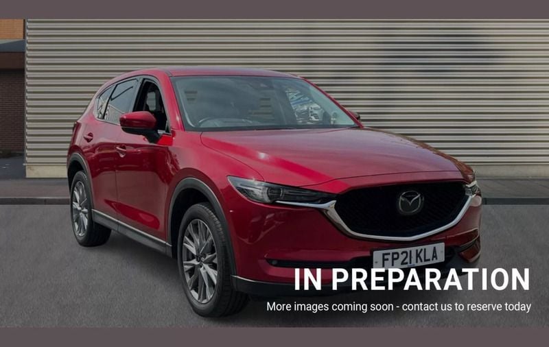 Red Used 2021 Mazda CX-5 Inclusive SUV | £20,407 (Good price) - Image 1/4