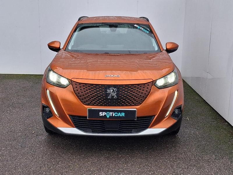 Orange Used 2021 Peugeot e-2008 Allure Premium SUV | £12,790 (Fair price) - Image 1/3