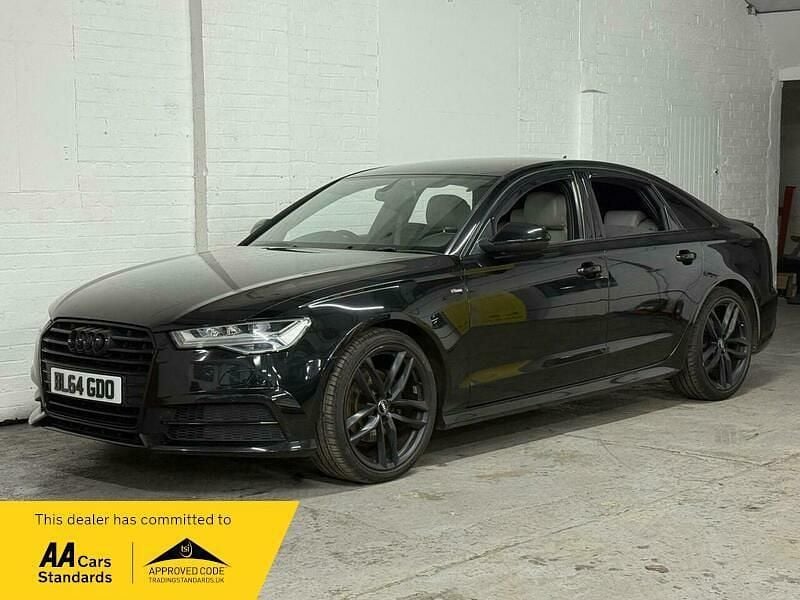 Used Audi A6 Black Edition 190 HP (139 kW) 2014 Black Sedan