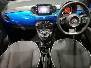 Used Fiat 500 Sport 70 HP (51 kW) 2021 Blue Hatchback