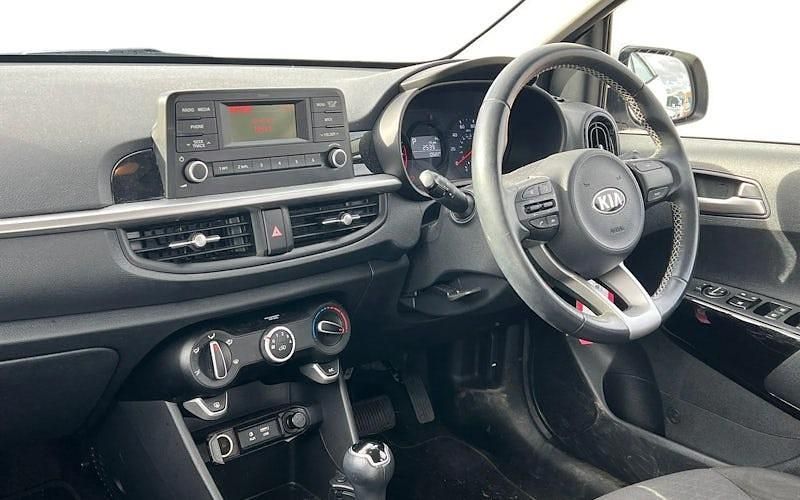 Usado Kia Picanto 84 HP (61 kW) 2019 Branco Citadino