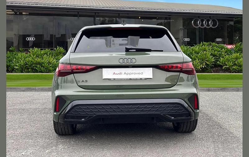 Used Audi A3 Black Edition 147 HP (108 kW) 2025 Green Hatchback