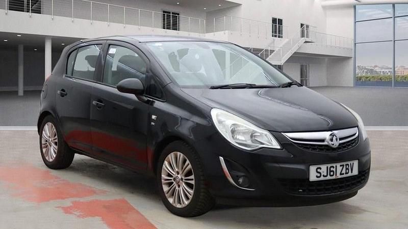 Used Vauxhall Corsa 100 HP (73 kW) 2011 Black Hatchback