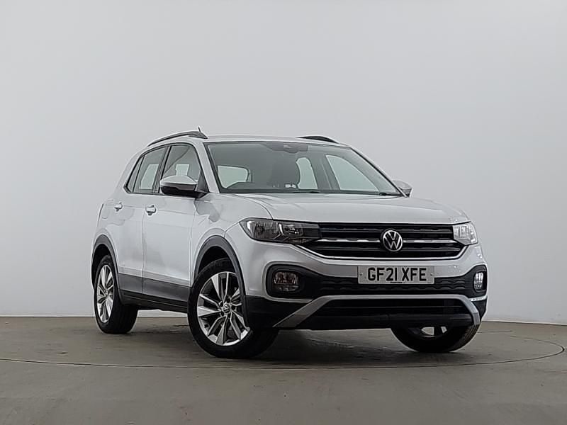 Silver Used 2021 VW T-Cross SE SUV | £12,798 (Fair price) - Image 1/4