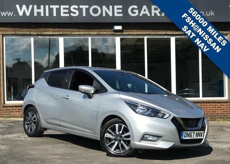 Silver Used 2017 Nissan Micra N-Connecta Hatchback | £7,750 (A bit pricey) - Image 1/4