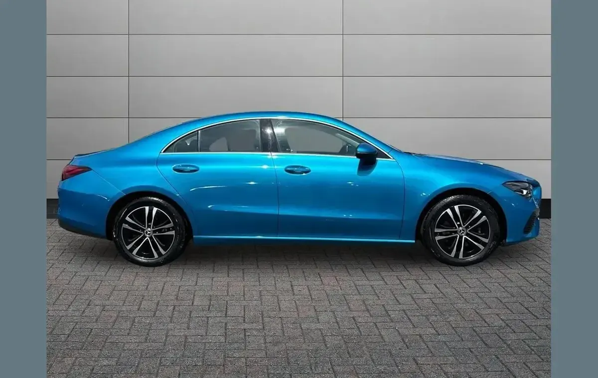 Used Mercedes CLA180 Sport Edition 134 HP (98 kW) 2025 Blue Coupe