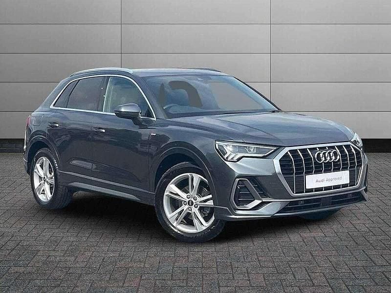 Grey Used 2021 Audi Q3 S-Line SUV | £28,390 (Fair price) - Image 1/4